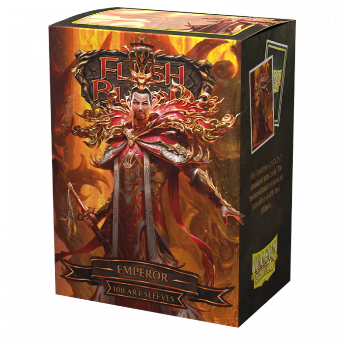 Dragon Shield: Standard 100ct Art Sleeves - Flesh and Blood (Emperor)