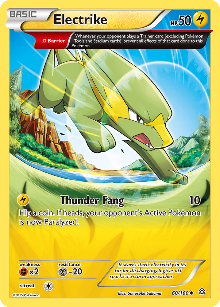 Electrike (60/160) [XY : Primal Clash] 