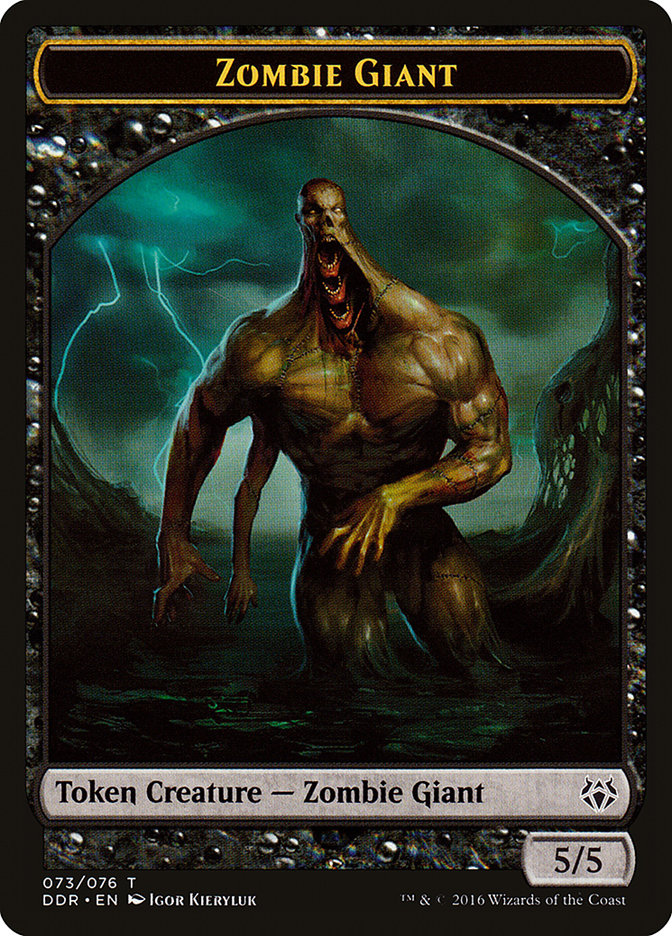 Jeton géant zombie [Duel Decks : Nissa contre Ob Nixilis] 