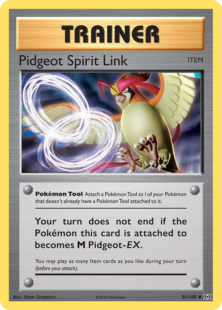 Lien spirituel Pidgeot (81/108) [XY : Evolutions] 