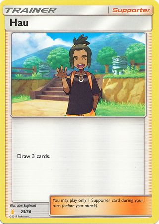 Hau (23/30) [Soleil et Lune : Kit d'entraînement - Alolan Raichu] 