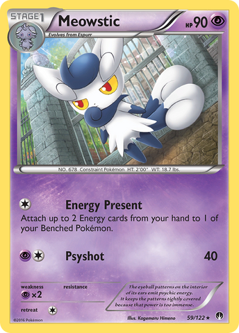 Miowstic (59/122) [XY : BREAKpoint] 