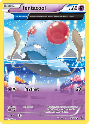 Tentacool (71/160) [XY : Primal Clash] 