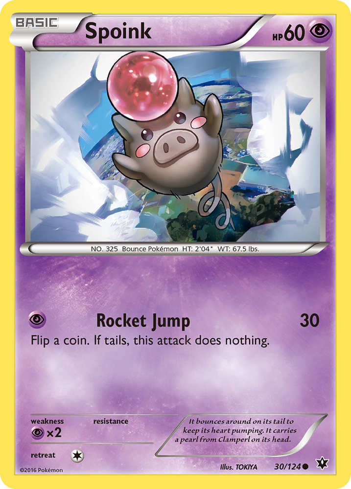 Spoink (30/124) [XY : Collision des destins] 