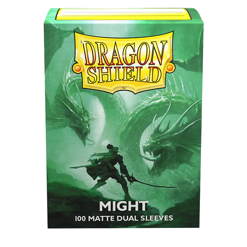 Dragon Shield : Pochettes standard 100 ct – Might (double mat) 