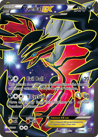 Yveltal EX (144/146) [XY : Ensemble de base] 