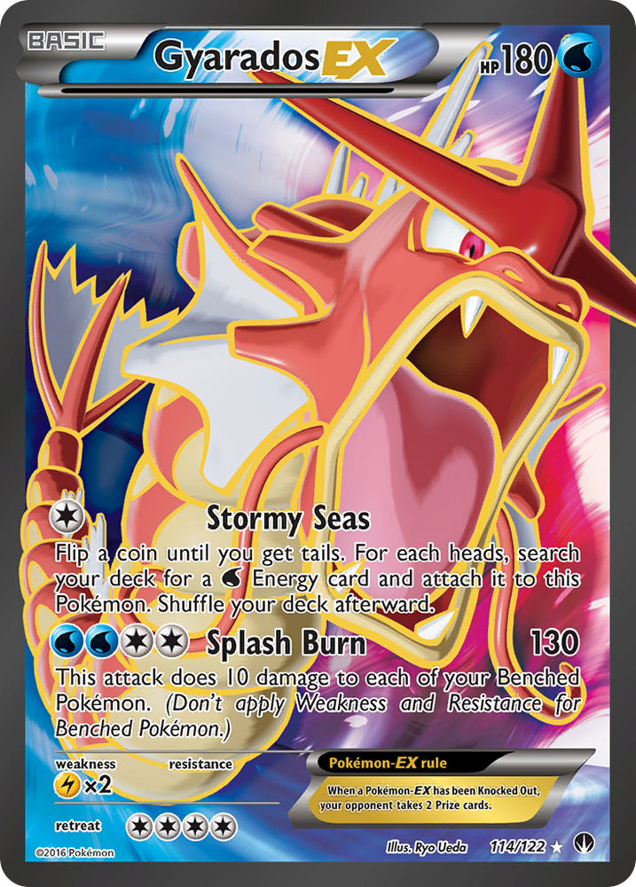 Léviator EX (114/122) [XY : point de rupture]