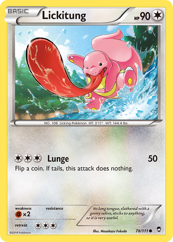 Lickitung (78/111) [XY : Poings furieux] 