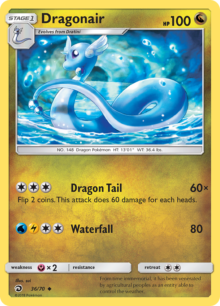 Dragonair (36/70) [Soleil et Lune : Majesté du Dragon] 