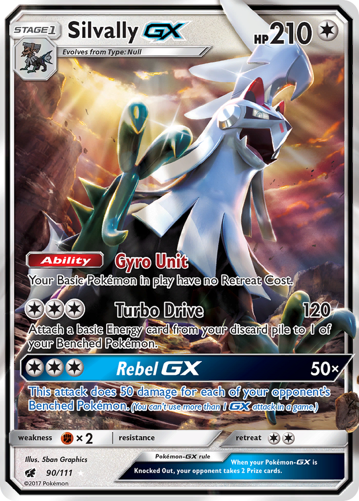 Silvally GX (90/111) [Soleil et Lune : Invasion Pourpre] 