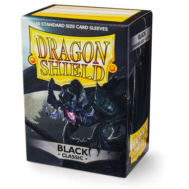 Dragon Shield : Pochettes standard 100ct - Noir (Classique) 