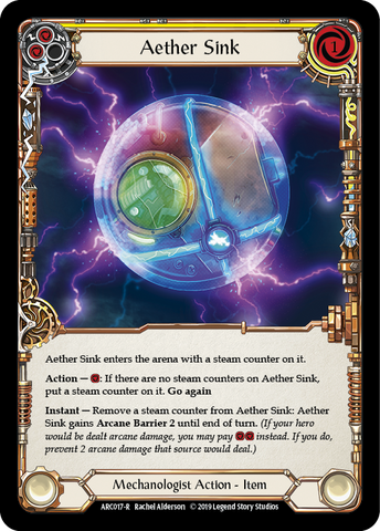 Aether Sink [ARC017-R] (Arcane Rising) 1ère édition Rainbow Foil 