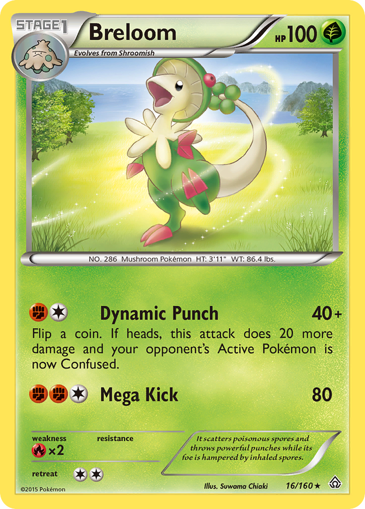 Breloom (16/160) [XY : Primal Clash] 