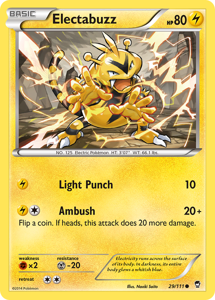 Electabuzz (29/111) [XY : Poings furieux] 