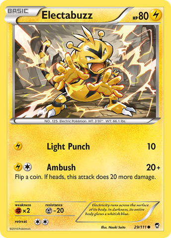 Electabuzz (29/111) [XY : Poings furieux] 