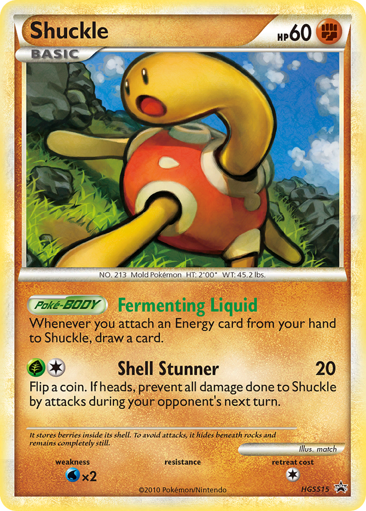 Shuckle (HGSS15) [HeartGold et SoulSilver : promotions Black Star] 