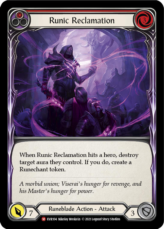 Runic Reclamation [EVR104] (Everfest) 1ère édition Rainbow Foil 