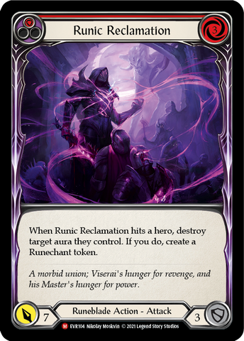 Runic Reclamation [EVR104] (Everfest) 1ère édition Rainbow Foil 