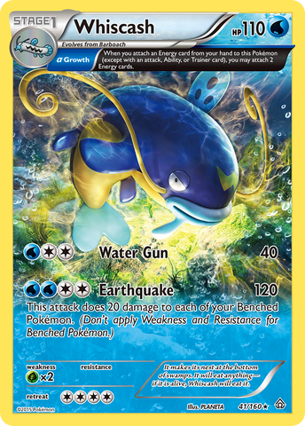 Whiscash (41/160) [XY : Primal Clash] 