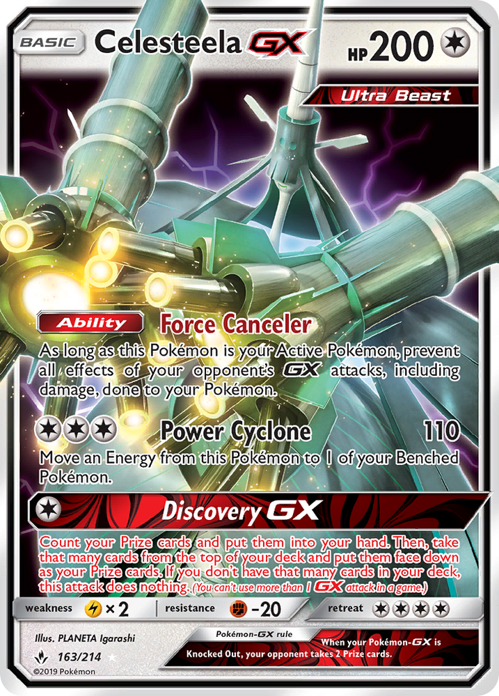 Celesteela GX (163/214) [Soleil et Lune : liens ininterrompus] 