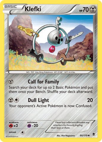 Klefki (66/119) [XY : Forces fantômes] 