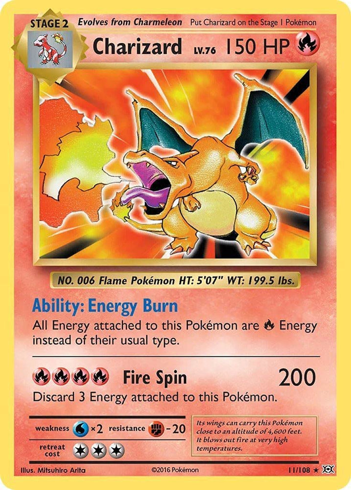 Dracaufeu (11/108) [XY : Evolutions] 