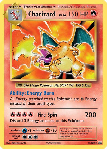 Dracaufeu (11/108) [XY : Evolutions] 