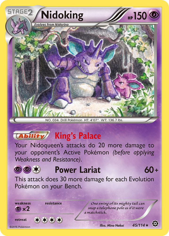 Nidoking (45/114) [XY : Siège à vapeur] 