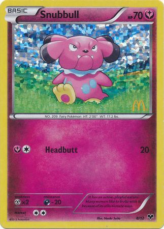 Snubbull (8/12) [Promos McDonald's : Collection 2014] 