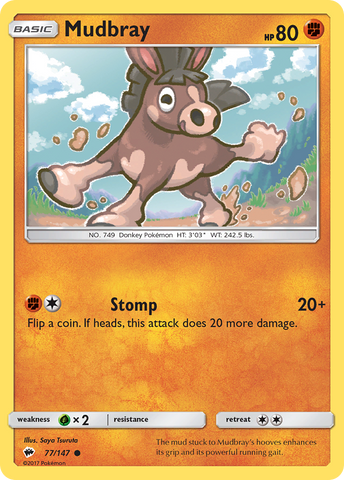 Mudbray (77/147) [Soleil et Lune : Ombres brûlantes] 