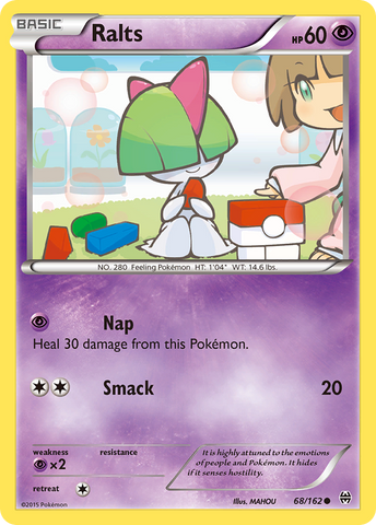 Ralts (68/162) [XY : PERCÉE] 