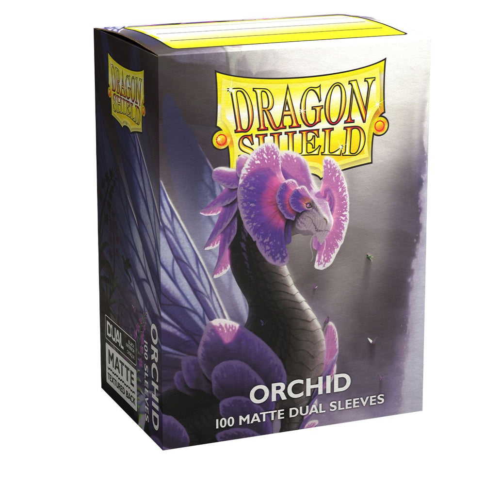 Dragon Shield : Pochettes standard 100 carats - Orchidée (double mat) 