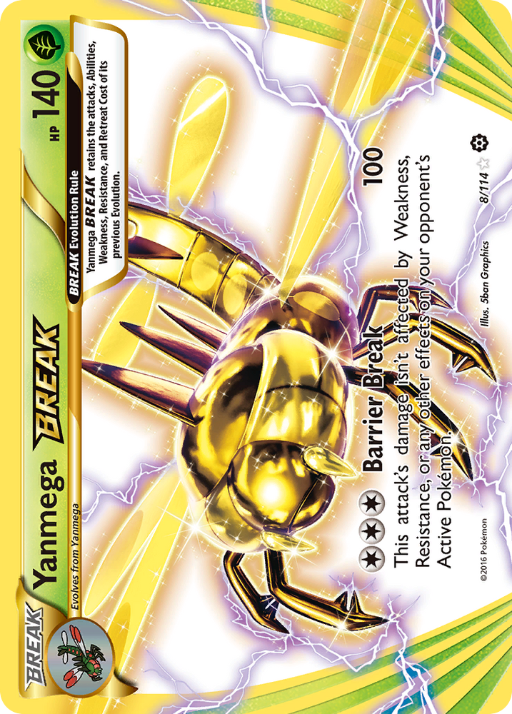 Yanmega BREAK (8/114) [XY : Siège à vapeur] 