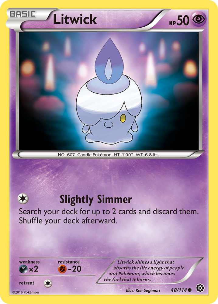 Litwick (48/114) [XY : Siège à vapeur] 