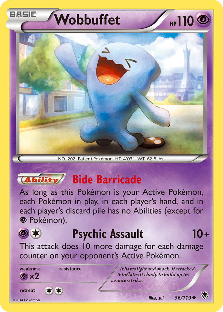 Wobbuffet (36/119) [XY : Forces fantômes] 