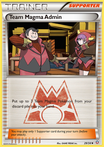 Administrateur de Team Magma (29/34) [XY : Double Crise] 