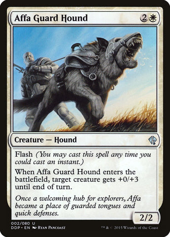 Affa Guard Hound [Duel Decks : Zendikar contre Eldrazi] 