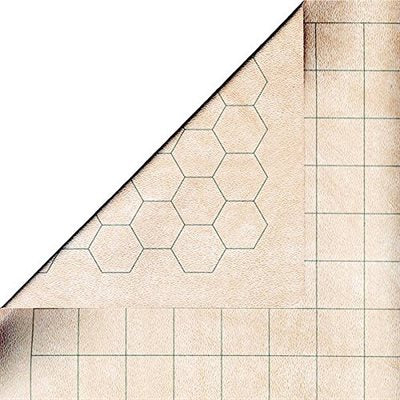 Mat: 1" Hex / Sq 2 Sided Battlemat [CHX96246]