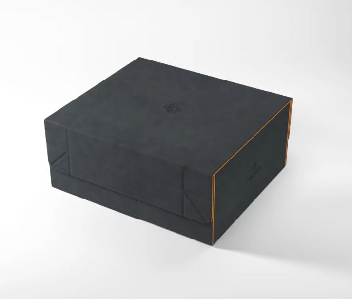 Deck Box: Games' Lair Black / Orange (600ct) [GGS20145ML]