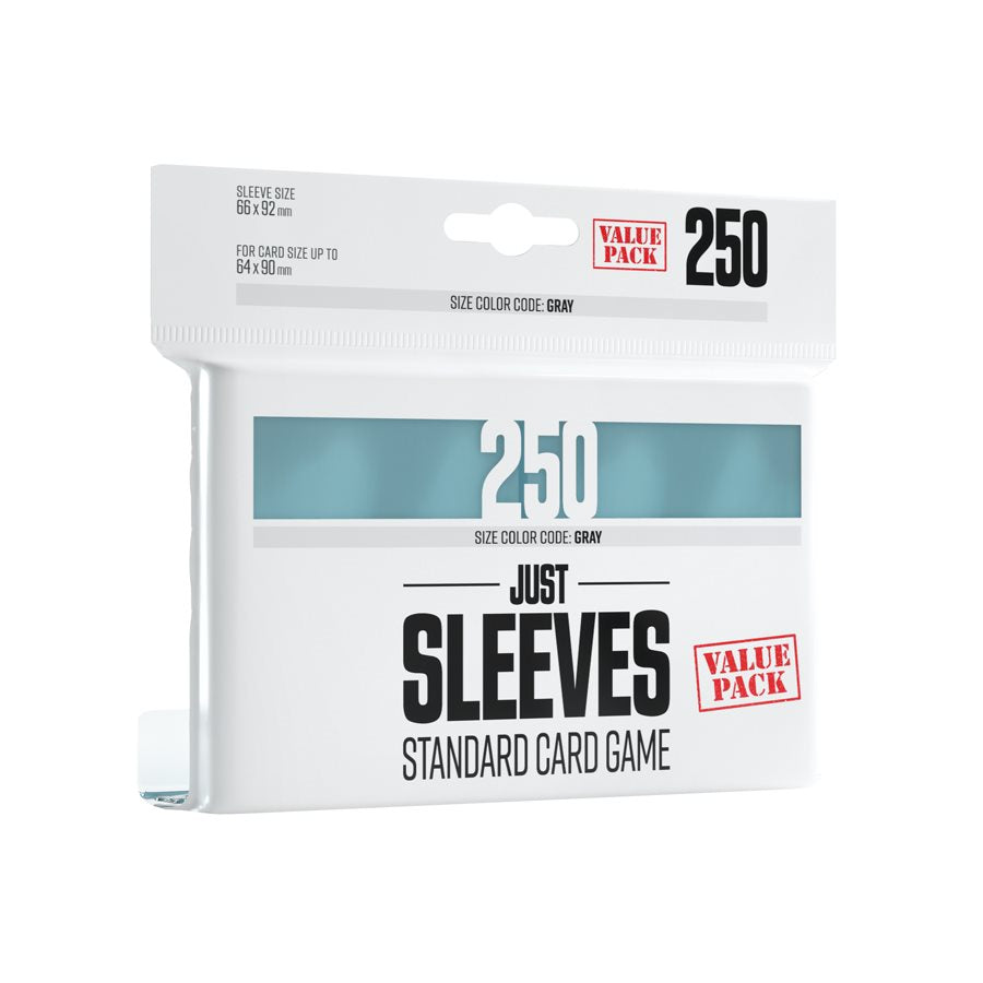 Sleeves: Just Sleeves: Value Pack Clear (250) [GGX10010ML]