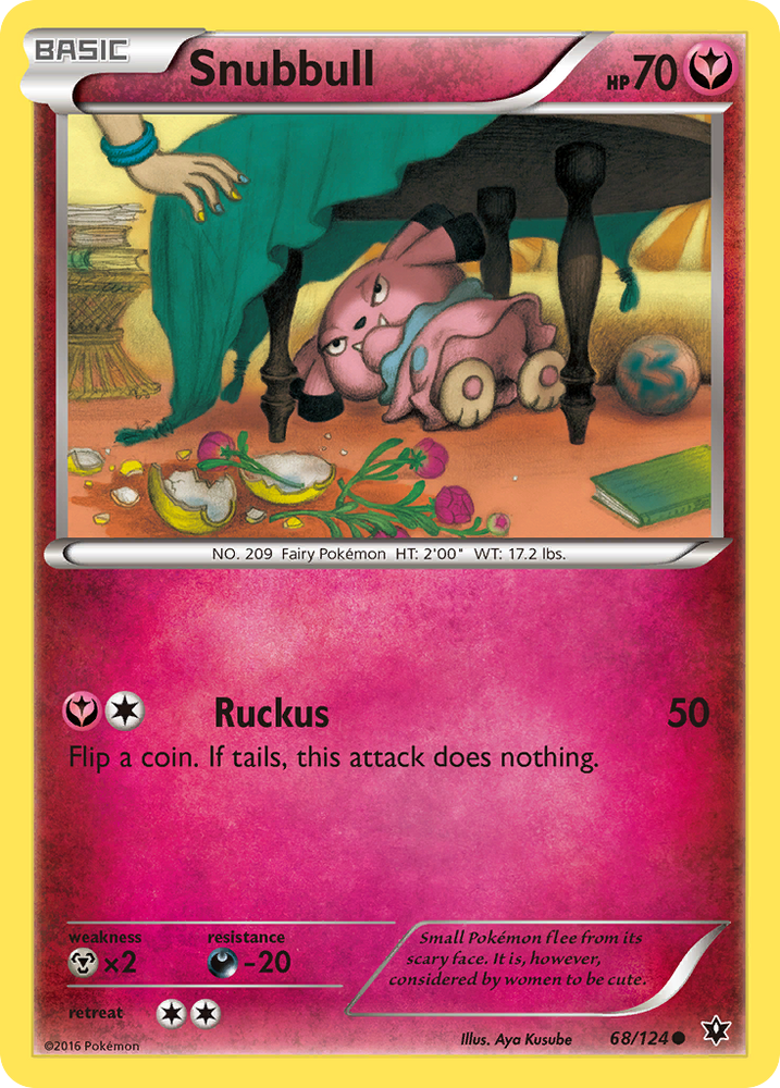 Snubbull (68/124) [XY : Les destins entrent en collision] 