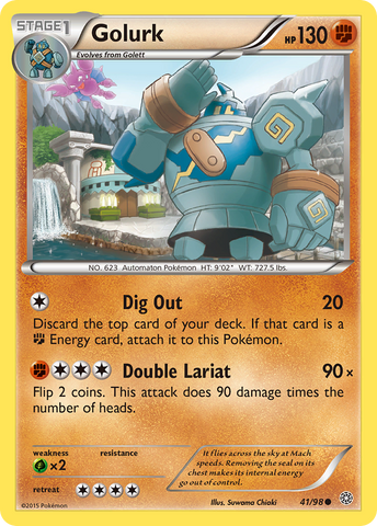 Golurk (41/98) [XY : Origines anciennes] 