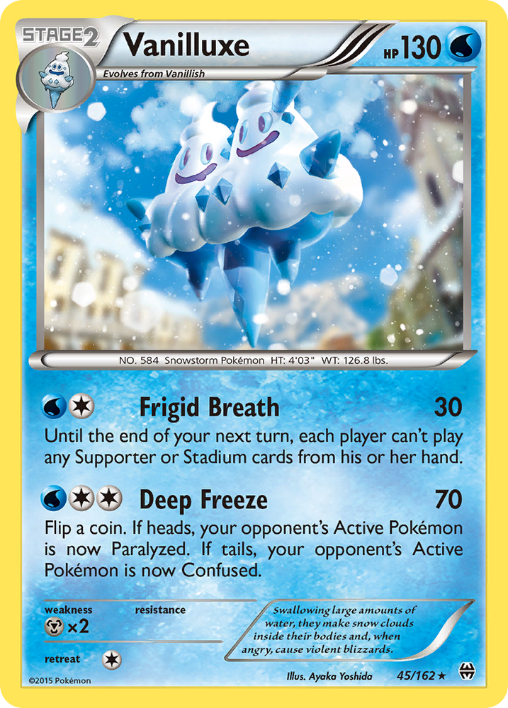 Vanilluxe (45/162) [XY : PERCÉE] 