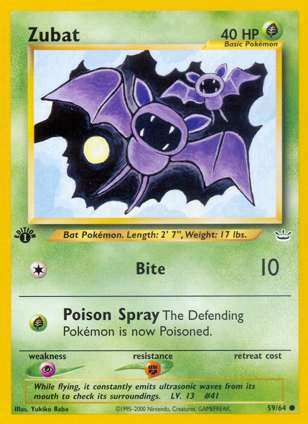 Zubat (59/64) [Néo Révélation 1ère édition] 