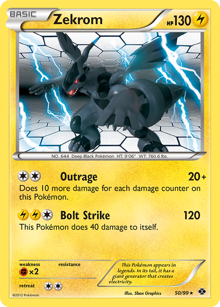 Zekrom (50/99) [Noir et blanc : prochains destins] 