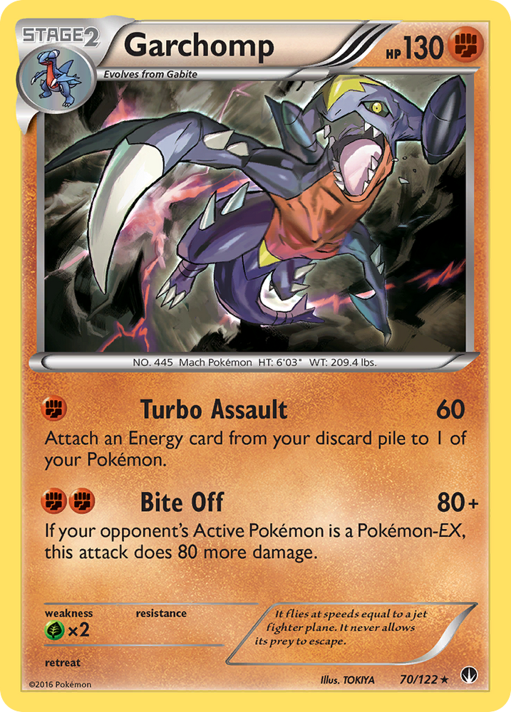 Garchomp (70/122) [XY : BREAKpoint] 