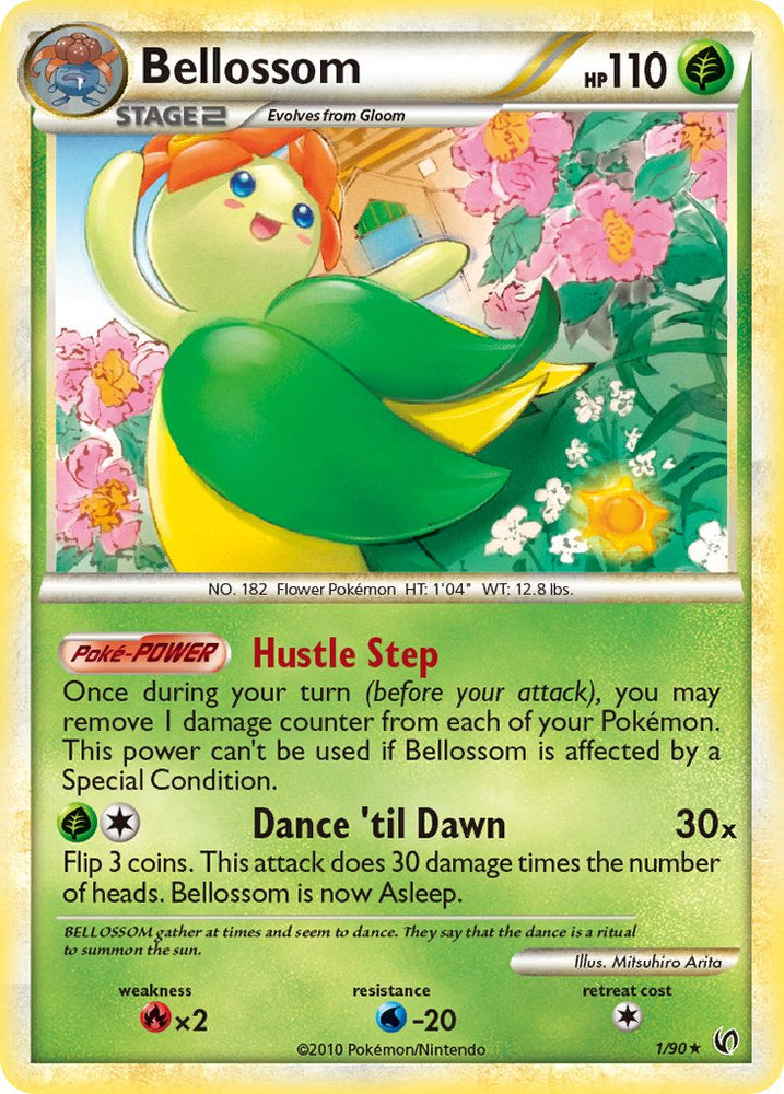 Bellossom (1/90) (Exclusivité Theme Deck) [HeartGold &amp; SoulSilver : Intrépide] 