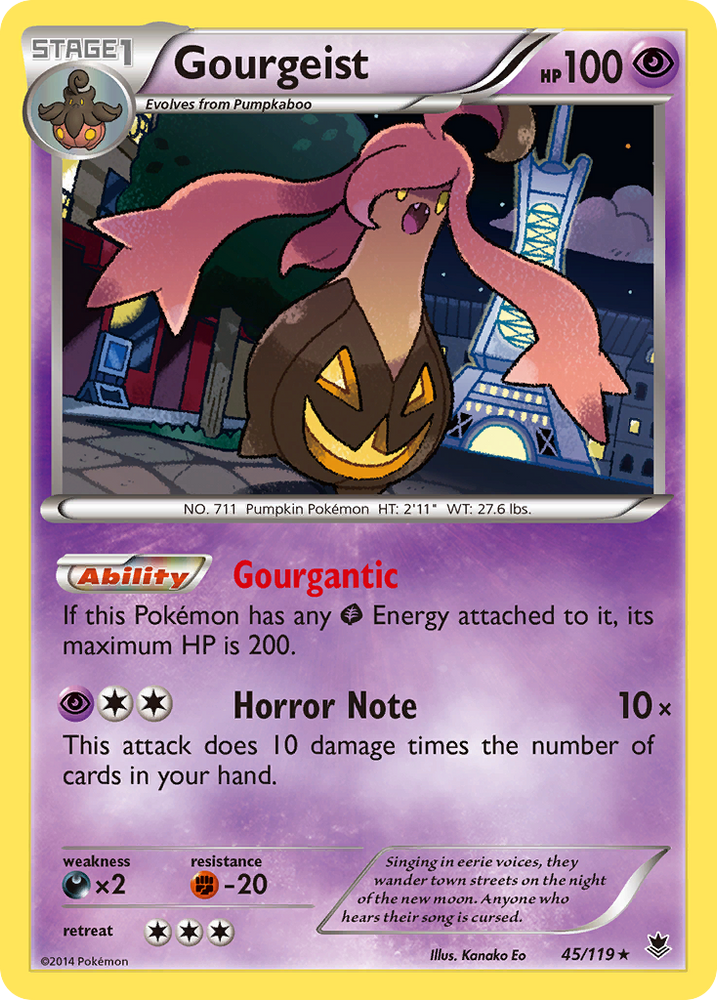 Gourgeist (45/119) [XY : Forces fantômes] 