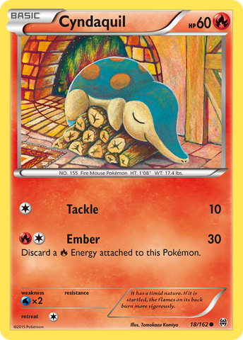 Cyndaquil (18/162) [XY : PERCÉE] 