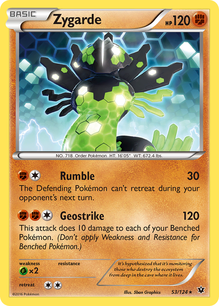 Zygarde (53/124) [XY : Collision des destins] 